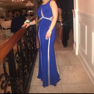 Royal Blue Prom dress